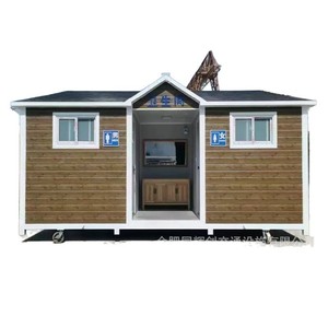 Toilettes portables en bois écologiques pour les attractions touristiques - Product Image 1
