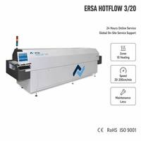Horno de Reflujo ERSA HOTFLOW 3/26, Máquina de Soldadura por Reflujo de Aire Caliente, 13 Zonas, Horno de Reflujo SMT Automático para Línea de Ensamblaje de PCB LED