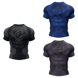 Maglietta all'ingrosso della compressione degli uomini del <span class=keywords><strong>film</strong></span> del supereroe 3d stampata maglietta sportiva della palestra magliette Cosplay costumi di atletica - Product Image 6
