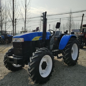 Gran Oferta Tractores Agrícolas 4x4 Pequeños Compactos Usados de 70hp 75hp 80hp 90hp a Bajo Precio - Product Image 2