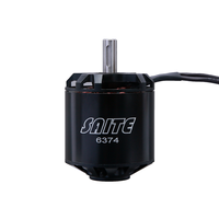 Moteur CC sans balais 3000w 6374 170kv 200kv Moteur Outrunner pour modèle d'avion RC