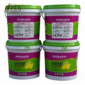 Acrylic waterproof coating for external wall leakage repair one component coating cold construction