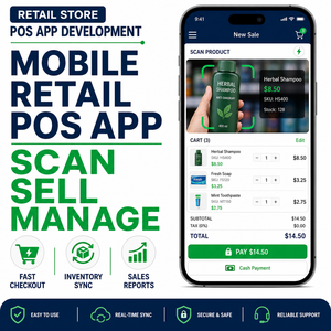Soluciones <span class=keywords><strong>de</strong></span> Aplicaciones POS Móviles Personalizadas para Tiendas Minoristas para IOS y Android con Escaneo <span class=keywords><strong>de</strong></span> Códigos <span class=keywords><strong>de</strong></span> Barras, Sincronización <span class=keywords><strong>de</strong></span> Inventario y Procesamiento <span class=keywords><strong>de</strong></span> Pagos LionCreate - Product Image 2
