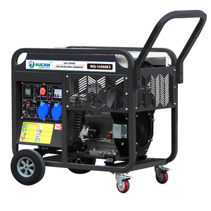 Générateur à cadre ouvert Aucan WD16000E3 16 kW 50/60 Hz, double cylindre, triphasé 110 V/220 V/230 V/240 V, démarrage électrique/à lanceur - Product Image 6