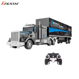 Bricstar Children's remote control truck toys RC truck can be dismantled 4 channel r/c truck with LED light