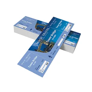 Wholesale self-adhesive paper printing concert anti-counterfeiting variable two-dimensional code ticket printing