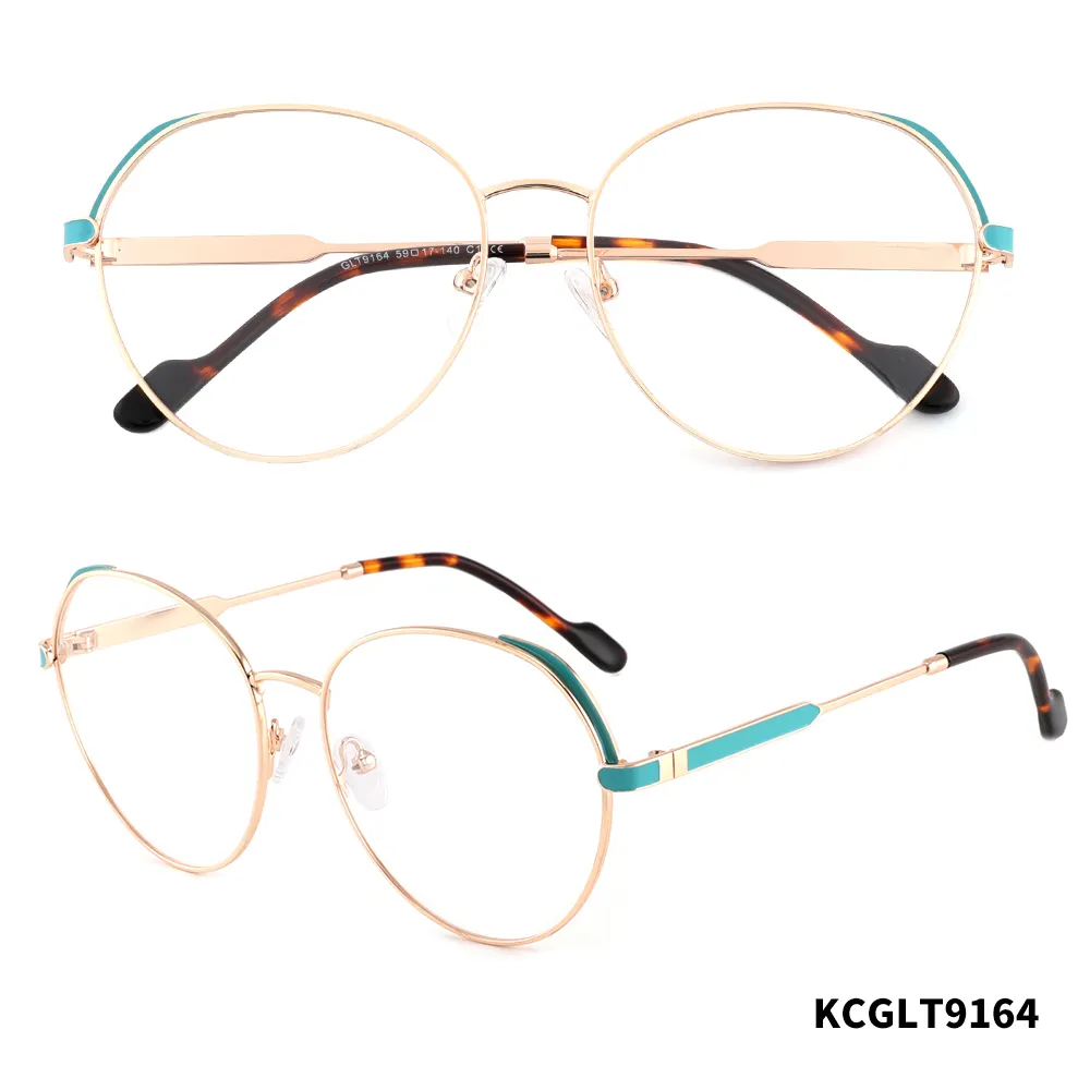 2024 nuova montatura ottica donna europa e America eleganti occhiali da vista firmati Vintage fatti a mano occhiali miopi per Logo personalizzato