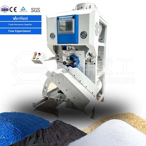 Machine d'emballage semi-automatique pneumatique pour poudres chimiques et alimentaires, pour sable, pâte, colle à carrelage, avec pesage <span class=keywords><strong>de</strong></span> haute précision - Product Image 1