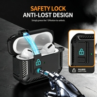 Funda Magnética con Protección de 360° Contra Caídas para AirPods Pro 2, Estuche para Auriculares AirPods Pro 3, Compatible con Carga Inalámbrica