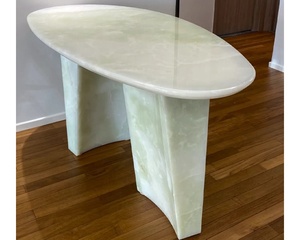 <span class=keywords><strong>Table</strong></span> en onyx vert naturel pour <span class=keywords><strong>application</strong></span> intérieure, <span class=keywords><strong>table</strong></span> à manger, <span class=keywords><strong>table</strong></span> en marbre onyx vert du Pakistan, plan de travail - Product Image 2