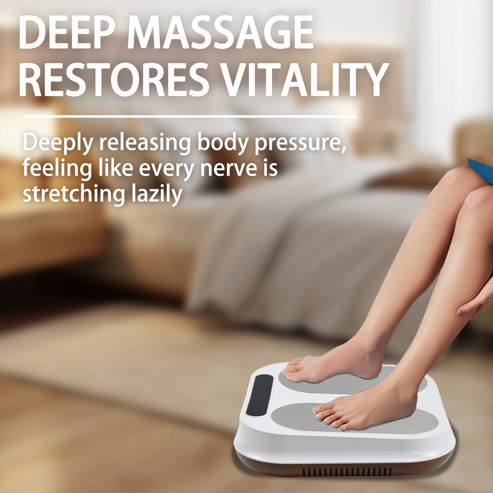 Thz Tera P90 - Portable Foot Health Device with ABS Material
