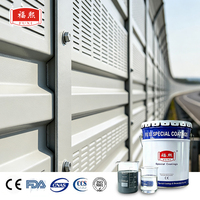 Revêtement de finition fluorocarboné bicomposant auto-séchant F3003 FEVE, disponible en OEM, pour une protection anticorrosion à long terme en zone côtière et offshore.