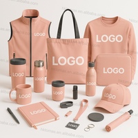 Regalos corporativos de empresa con sudadera con capucha, camiseta, mochila, botella, cuaderno y tapete de escritorio para artículos de regalo de oficina