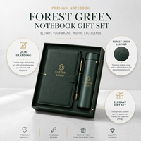 Carnet en cuir magnétique A5 personnalisé à spirale avec stylo – 100 feuilles – Cadeau haut de gamme pour employés d'entreprise, conférences de bienvenue