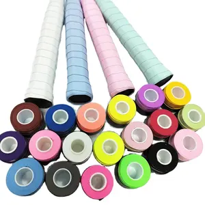 Factory Wholesale Best Quality Pu Material Grips Tennis Badminton Overgrip Tacky Overgrip