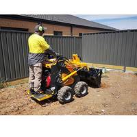 Mini-chargeuse compacte chinoise économique HY380 avec moteur Briggs & Stratton, à vendre en Australie