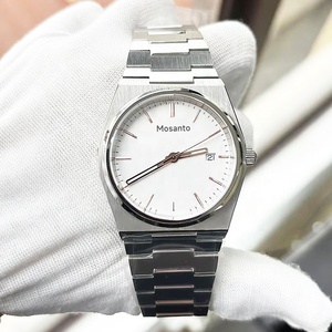 Reloj de Cuarzo Clásico de Lujo <span class=keywords><strong>TISSOT</strong></span>, Marca Original de Alta Gama, Ultrafino, Correa de Acero Inoxidable de 40/35 mm, Calendario, Fecha, Función PRX - Product Image 5