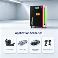 Nouvelle imprimante 3D de bureau de qualité industrielle Super Maker SLS1518, PA12, PA11, CF, GF, TPU, Nylon, USB, pièces fonctionnelles, prototypage rapide
