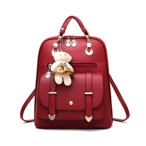 Zaino in Pelle PU all'Ingrosso, Grande Capacità, Borsa da Viaggio per Donne e Ragazze - Product Image 1