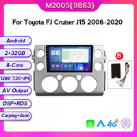 MEKEDE – autoradio vidéo stéréo pour Toyota FJ Cruiser J15 2006-2020 fj écran de voiture