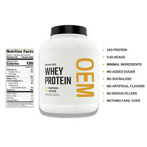 100 proteine del siero di latte contenenti proteine intatte di alta qualità e aminoacidi essenziali nessun ormone - Product Image 3