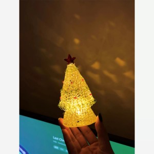 <span class=keywords><strong>Sapin</strong></span> <span class=keywords><strong>de</strong></span> Noël lumineux <span class=keywords><strong>de</strong></span> style Murano fait main pour la décoration <span class=keywords><strong>de</strong></span> table <span class=keywords><strong>de</strong></span> Noël, ensemble <span class=keywords><strong>de</strong></span> décorations <span class=keywords><strong>de</strong></span> <span class=keywords><strong>sapin</strong></span> <span class=keywords><strong>de</strong></span> Noël miniature en verre, ensemble cadeau - Product Image 5