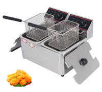 Friteuse à pression en acier inoxydable 304 de haute qualité / Équipement de cuisson pour moulin à farine à usage commercial, haute efficacité