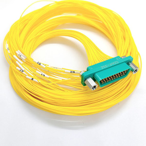 Fabricante OEM Vende Conector Micro Rectangular CDbF-33Z <span class=keywords><strong>de</strong></span> 33 Pines, Cable Amarillo <span class=keywords><strong>de</strong></span> Alta Temperatura con Longitud Personalizada - Product Image 1