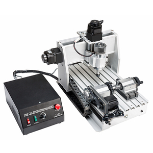 Machine de fraisage CNC à bois Bibo High 3 axes, course 300x400mm, broche simple, moteur NC refroidi par air, mini-machine de bureau pour le bois - Product Image 3