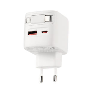 Kompaktes 35-W-PD-GaN-Schnellladegerät mit einziehbarem Typ C-Kabel für iPhone 16 MacBook Travel - Product Image 4