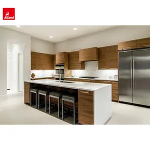 AllandCabinet Modern Durable Kitchen Furniture Combination Cabinet Border Solid Wood Wardrobes Customization