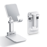 Support de téléphone portable et tablette pliable en silicone réglable en hauteur pour tableau de bord, bureau, bureau à domicile - Support universel portable pour téléphone mobile