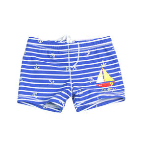 Costume da bagno ad angolo piatto per ragazzi costume da bagno per bambini traspirante moda costume da bagno da spiaggia per cartoni animati - Product Image 4