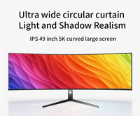 Moniteur de Jeu Incurvé ODM OEM 49 Pouces 4K 5K 165Hz Écran LCD PC Ordinateur en Vente