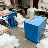 Machine à remplir les tubes en tissu de coton, machine à garnir le coton, compresseur d'air, machine à garnir le coton pour poupées - Offre Spéciale