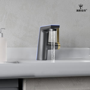 Grifo de Cocina Inteligente LED Disixindi H3433, Grifo Eléctrico de Doble Salida para Agua Fría y Caliente, Antisalpicaduras - Product Image 2