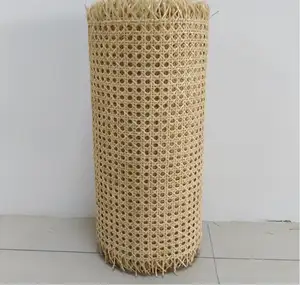 Rollo de cincha de ratán natural de 18 pulgadas de ancho y 45cm para reparación de pantalla de silla de cama de armario