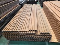 Planche de terrasse en composite bois-plastique imperméable pour extérieur, échantillon gratuit, panneau mural WPC imperméable pour décoration extérieure