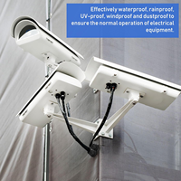 Presse-étoupes électriques haute tension, protection IP68, conformes IEC698, pour usage industriel, étanches à la poussière, en nylon flexible, haute flexibilité
