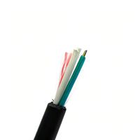 Cable de Fibra Óptica Aérea para Exteriores ADSS/ASU, Mini, Autoportante, Certificado ISO9001/ROHS/CE, G652D, 10 Conductores Sólidos