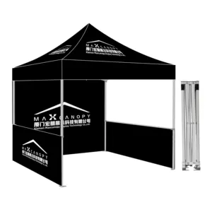 Big die-casting foot hexagon 50mm 1010 foot outdoor folding pop up custom printed advertising gazebo tent canopy for trade show