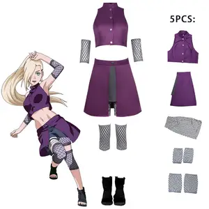 Yamanaka Ino cos suit anime cosplay costume two Yuan role-playing clothing