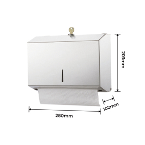 DISTRIBUTEUR DE SERVIETTE EN PAPIER EN ACIER INOXYDABLE FABRIQUÉ À TAIWAN - Product Image 6