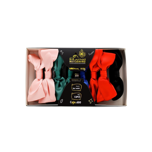 Fascia per capelli Angelina in raso con fiocco, regolabile, stile dolce, casual da donna, confezione da 12 pezzi, Ref44091 - Product Image 4