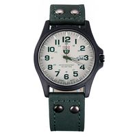 Nouvelles Montres Hommes à Quartz Décontractées avec Logo Personnalisé d'Usine, Bracelet en Cuir Tendance, Style Sportif, Calendrier, Cadran 40mm