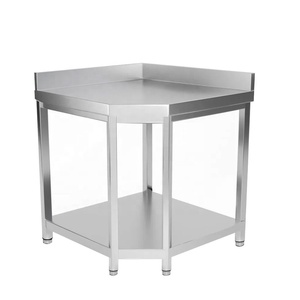 <span class=keywords><strong>Mesa</strong></span> de esquina cuadrada <span class=keywords><strong>multiusos</strong></span> de acero inoxidable, <span class=keywords><strong>mesa</strong></span> de trabajo de <span class=keywords><strong>cocina</strong></span>, <span class=keywords><strong>mesa</strong></span> de <span class=keywords><strong>cocina</strong></span> pequeña de esquina - Product Image 4