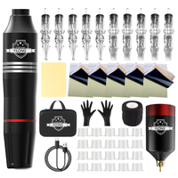 Kit de tatouage complet professionnel bon marché kit de machine à tatouer pour tatoueur