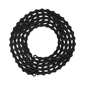 Precio bajo de fábrica Cadena de bicicleta recubierta de Titanio Cadena de bicicleta eléctrica a prueba de óxido ennegrecida - Product Image 2