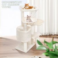 Arbre à chat Starmon avec condo pour chat et deux hamacs