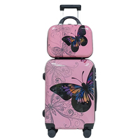 Ensemble de Bagages de Voyage Luxe en PC 2023, Valise à Roues Pivotantes à 360 Degrés, Durable et Écologique, Mixte, Vente en Gros de Bagagerie Chinoise